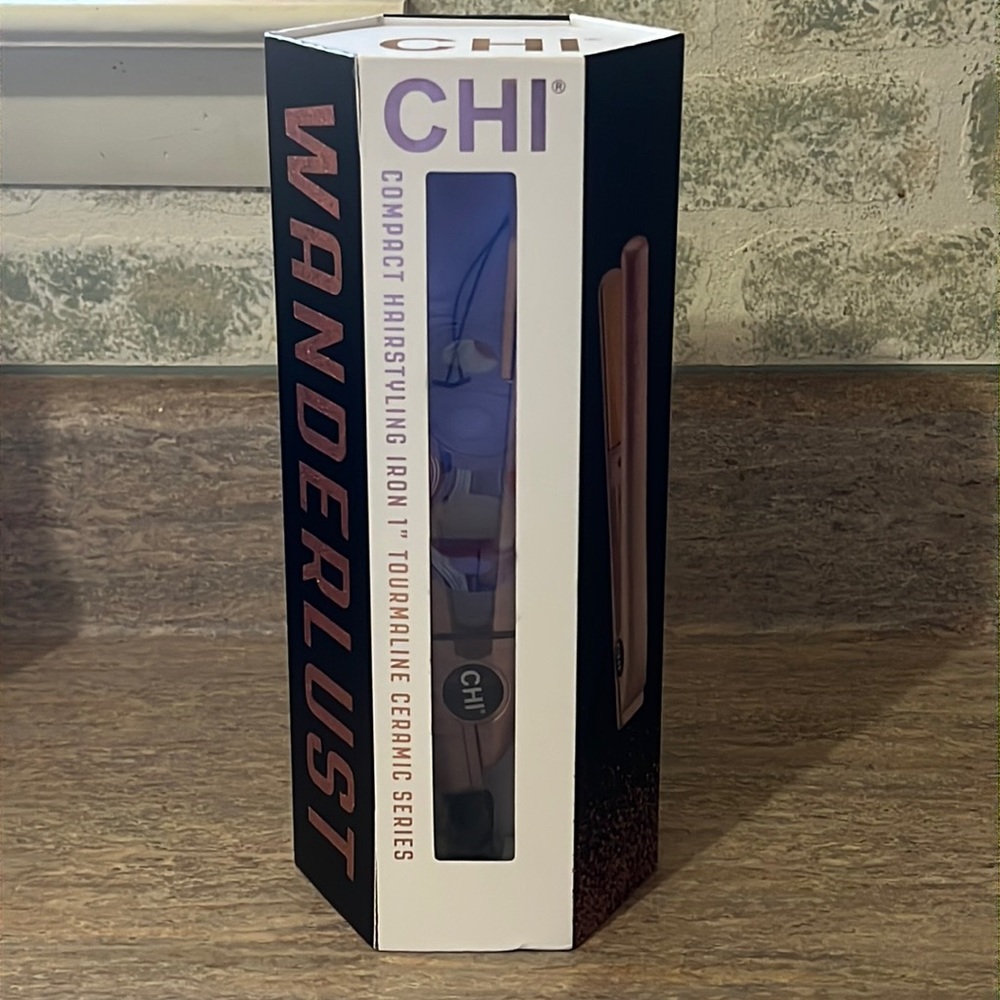 Chi compact hairstyling iron 1 tourmaline ceramic series “Wanderlust”